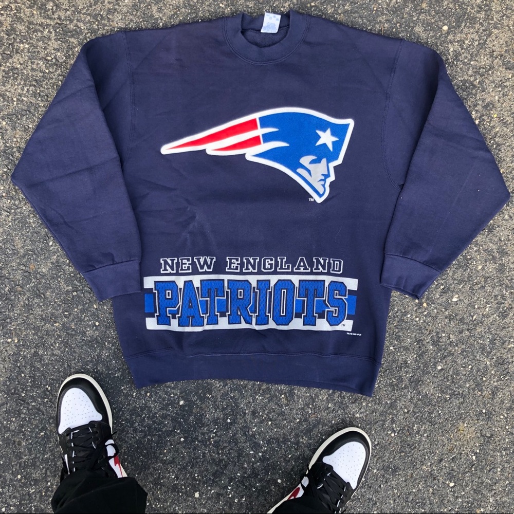 Vintage New England Patriots Crewneck XL